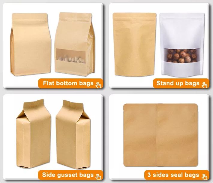 Biodegradable kraft paper bags5